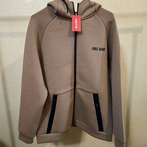 FULL SEND ZIP UP HOODIE XL NWT
